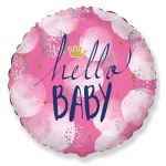 Мини круг Hello BABY малышка F9"/23см (Испания) 402613