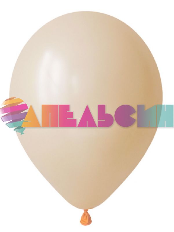 Шар пастель Бежевый DL05"/13см (256) Blush персик 100шт/уп (Вьетнам) макарунс 305256