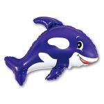 Шар фигура Рыба Касатка морская фиолетовый F35"/89см (Испания) 901630Р