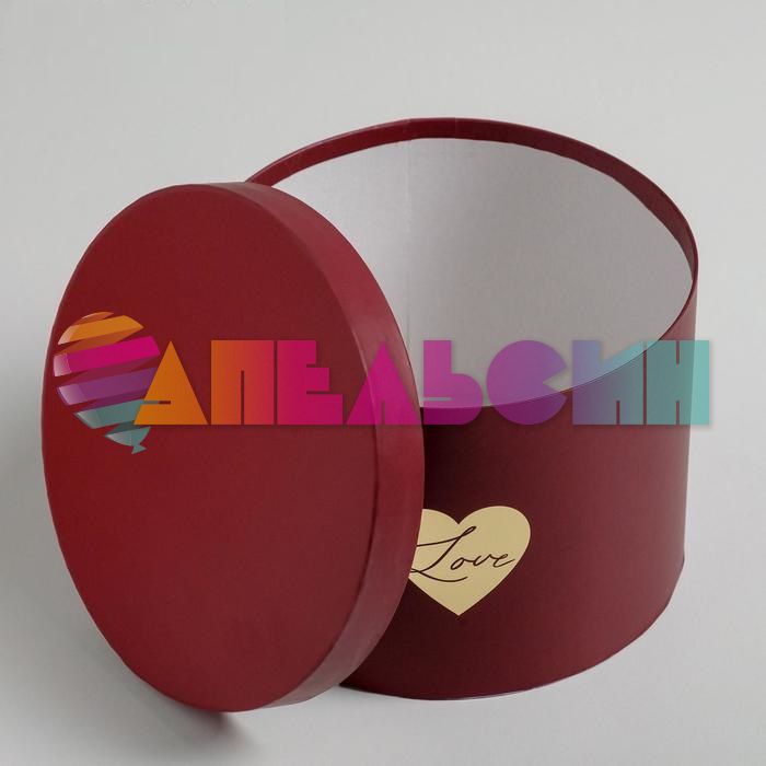 Набор коробок 3в1 Love красный (круг) 4796439