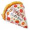 Шар фигура Пицца Лучший ДР Have a Supreme Birthday FL22"/56см (Китай) 15227 B0434