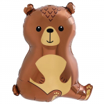 Шар фигура Медведь лесной FL24"/61см (Китай) 19975