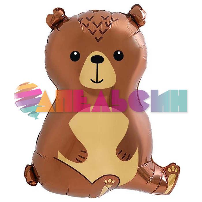 Шар фигура Медведь лесной FL24"/61см (Китай) 19975
