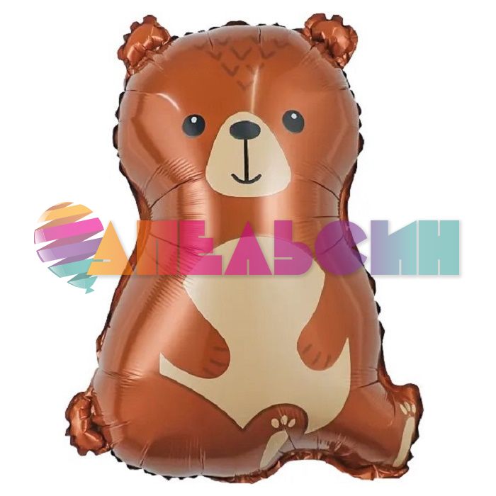 Шар фигура Медведь лесной FL24"/61см (Китай) 19975