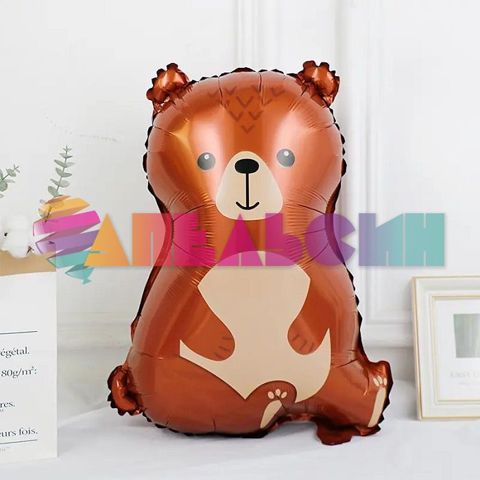 Шар фигура Медведь лесной FL24"/61см (Китай) 19975