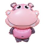 Мини фигура Бегемотик розово-кофейный СК22"/56см (Китай) 5540106