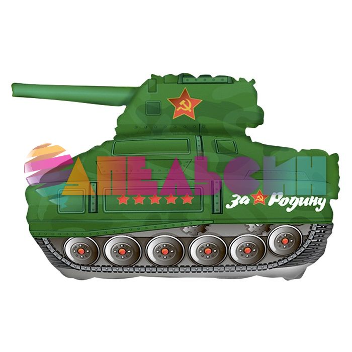 Мини фигура Танк Т-34 зеленый F12"/30см (Испания) 902672RU