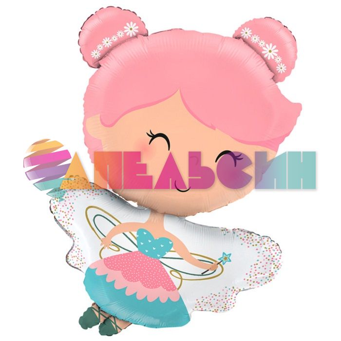 Шар фигура Фея маленькая FL33"/85см (Китай) 23641