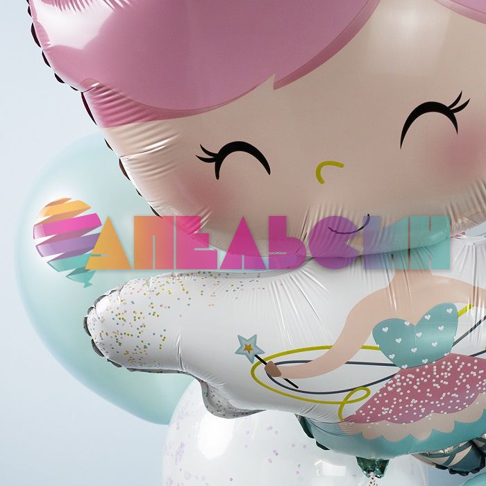 Шар фигура Фея маленькая FL33"/85см (Китай) 23641