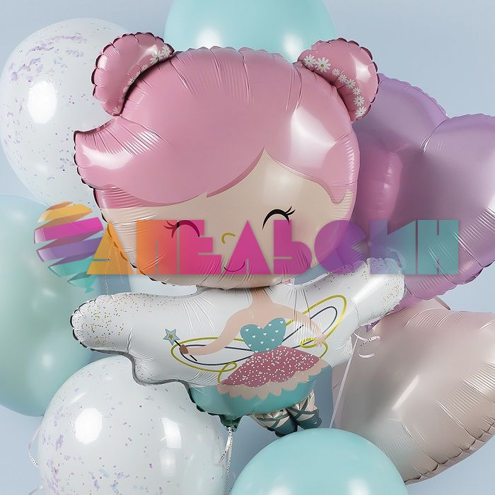 Шар фигура Фея маленькая FL33"/85см (Китай) 23641