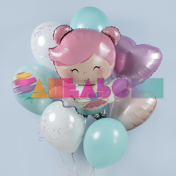 Шар фигура Фея маленькая FL33"/85см (Китай) 23641