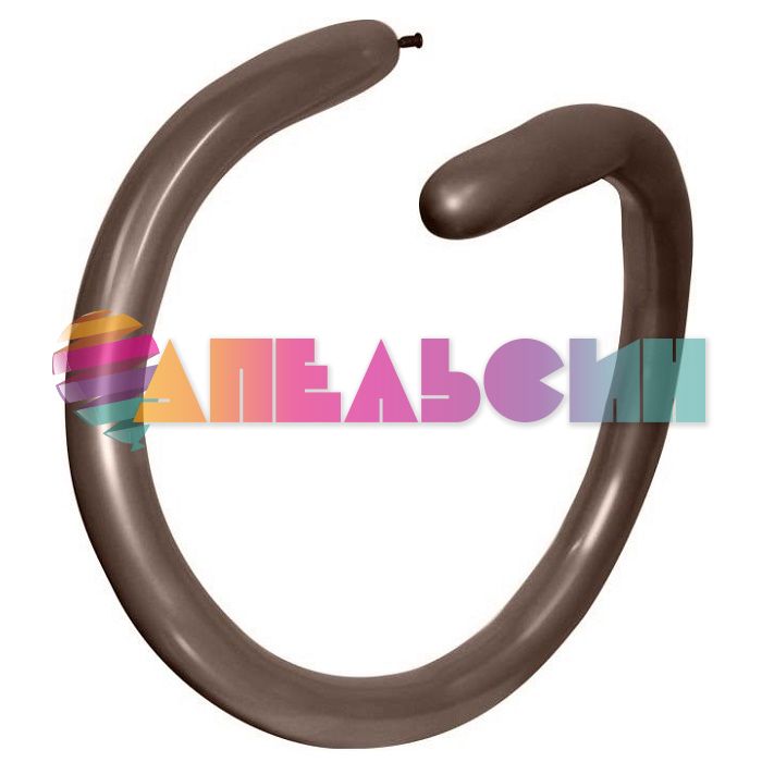 Шар ШДМ пастель Коричневый S160 (076) Шоколад Chocolate 20шт/уп (Колумбия) 160076-20