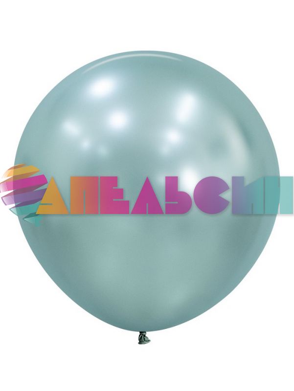 Шар шелк Зеленый S24"/61см (826) Cool Mint свежая мята (Колумбия) 124826-бр 409726-1