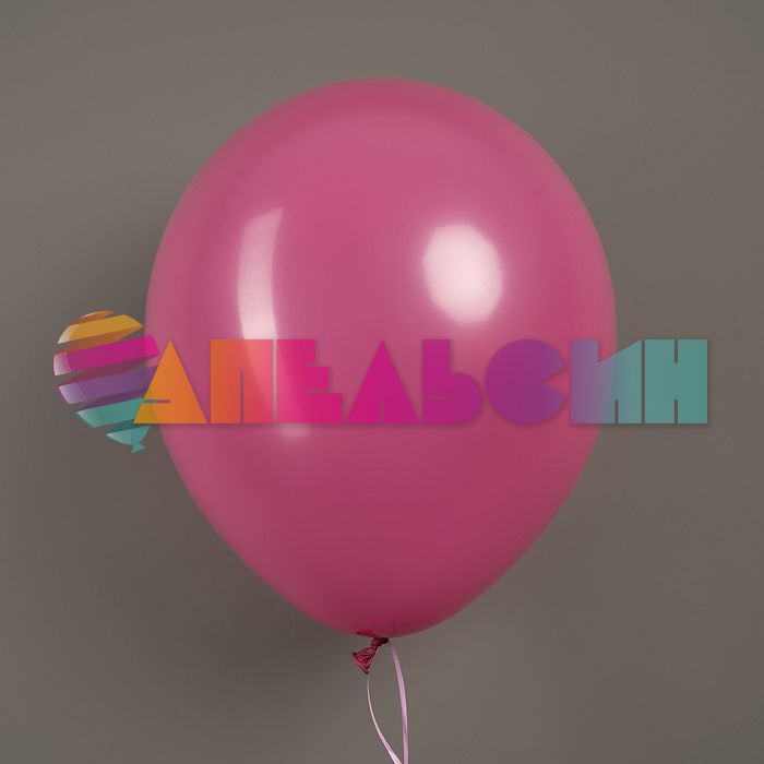 Шар пастель Розовый Ш12"/30см Bright Pink Орхидея 100шт/уп (Китай) ретро 912036