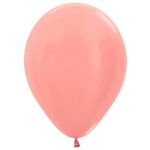 Шар металлик Розовое золото S10"/25см (568) Rose Gold 100шт/уп (Колумбия) 210568-бр