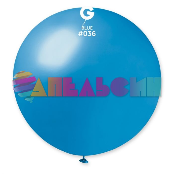 Шар металлик Ассорти И27"/69см (082) Metallic Ass 10шт/уп (Италия) 1101-0094