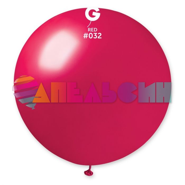Шар металлик Ассорти И27"/69см (082) Metallic Ass 10шт/уп (Италия) 1101-0094
