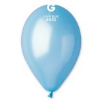 Шар металлик Голубой И12"/30см (035) Light Blue 100шт/уп (Италия) 1102-0320