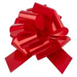Бант Красный d=21см лаковый 6,5см шар 661037