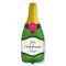 Шар фигура Бутылка Шампанское Celebrate now F33"/84см (Испания) 901513