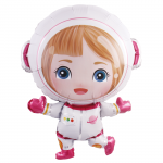 Шар фигура Космонавт Девочка FL28"/71см (Китай) 21728