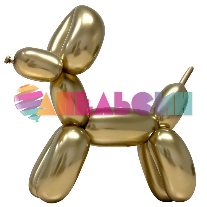 Шар ШДМ хром Золото 512-260 (849) Platinum Gold 50шт/уп (Китай) 512-260K1