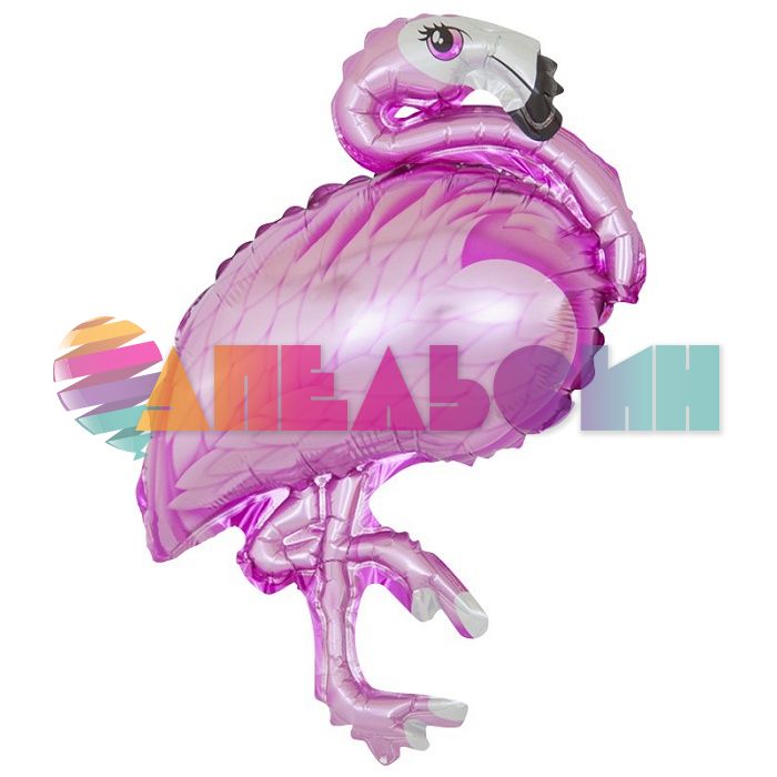 Мини фигура Фламинго розовый FL17"/43см с клапаном (Китай) 190003