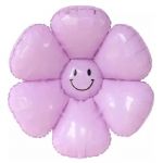 Мини фигура Ромашка сиреневый смайл FL17"/43см с клапаном (Китай) ТК-21906 23125