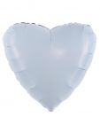 Шар сердце Голубой AG09"/23см Небесный (Россия) с клапаном 942039-1