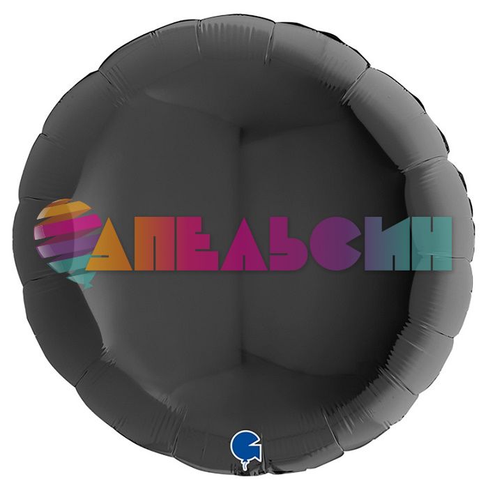 Шар круг Черный G36"/91см Black (Италия) 1204-0527