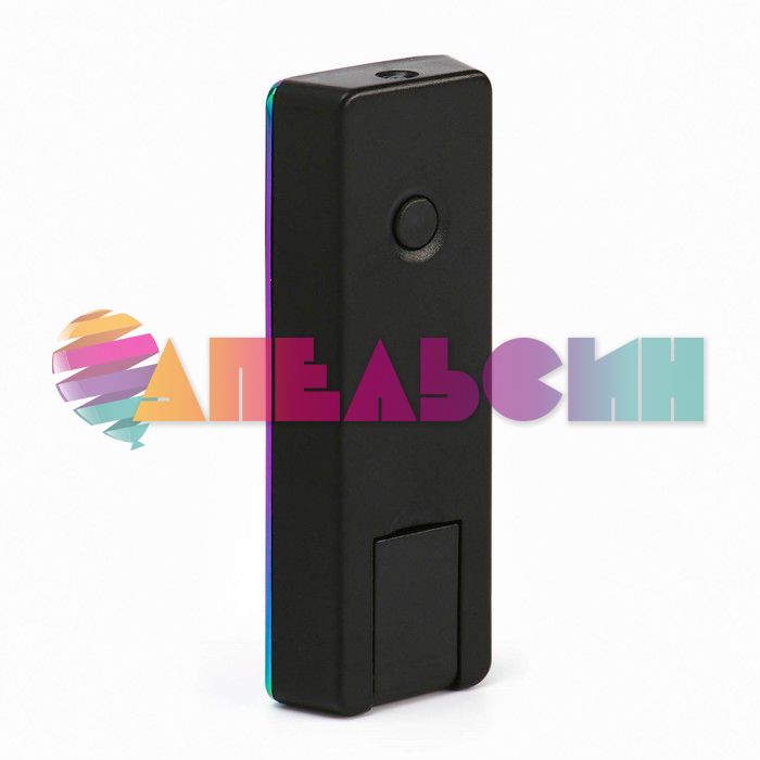 Зажигалка Пантераа сиреневый с фонариком 2,5х7,5см электро USB 9246374