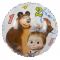 Шар фольга 1 сентября Маша и Медведь Е18"/46см (Китай) 1202-2929