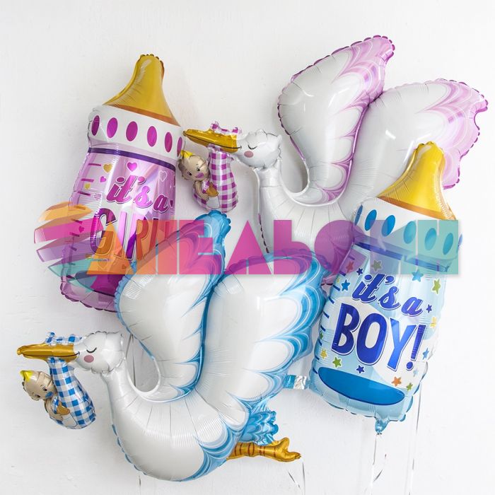 Шар фигура Бутылочка It's a GIRL F31"/79см (Испания) 901827
