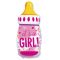 Шар фигура Бутылочка It's a GIRL F31"/79см (Испания) 901827