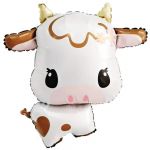 Шар фигура Корова милая FL28"/71см (Китай) 23934