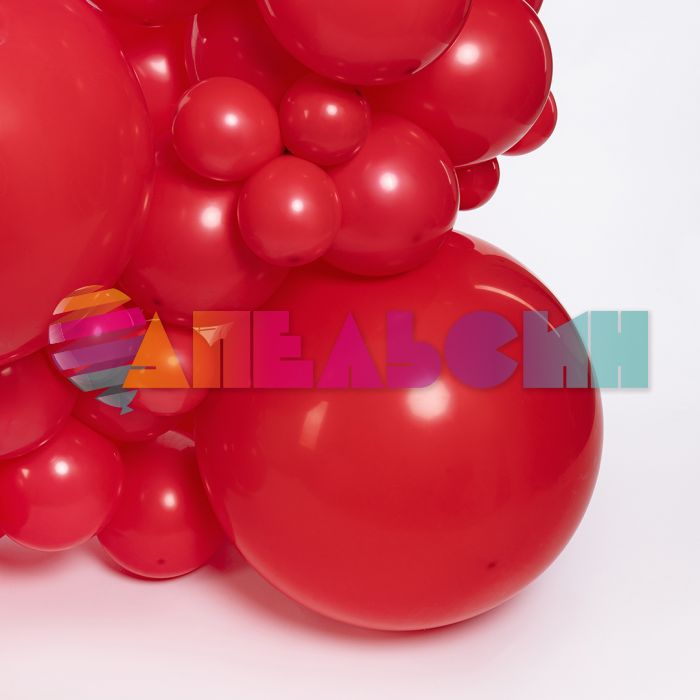 Шар пастель Красный 512/36"/91см (S52) Red (Китай) 512-36S52