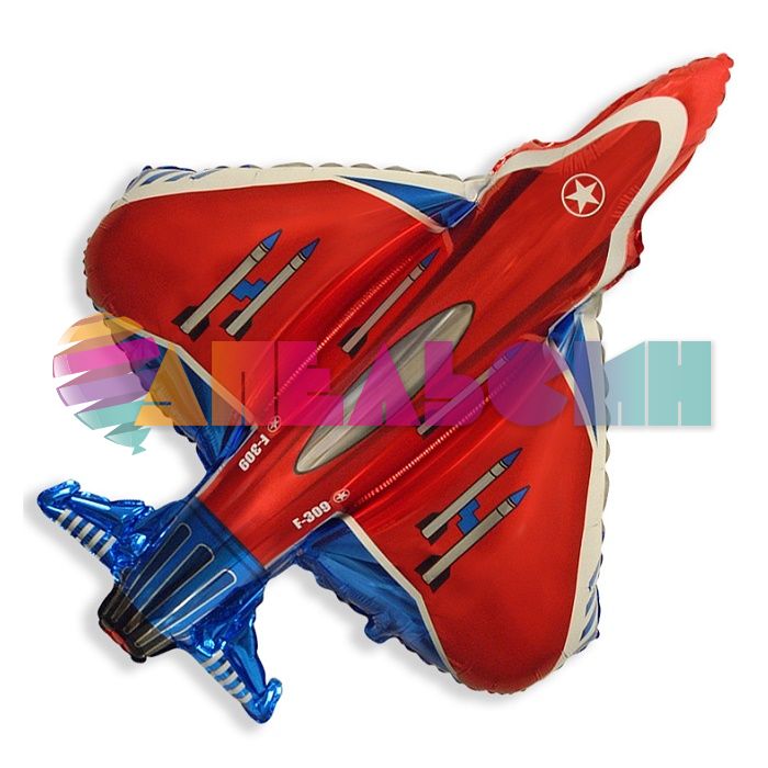 Мини фигура Самолет истребитель красный F13"/33см (Испания) 902692R
