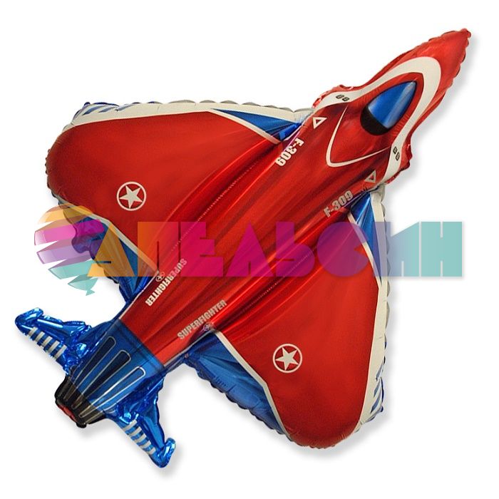 Мини фигура Самолет истребитель красный F13"/33см (Испания) 902692R
