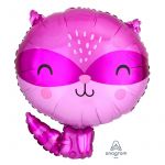 Шар фигура Енот фиолетовый A24"/60см (США) 1207-3859