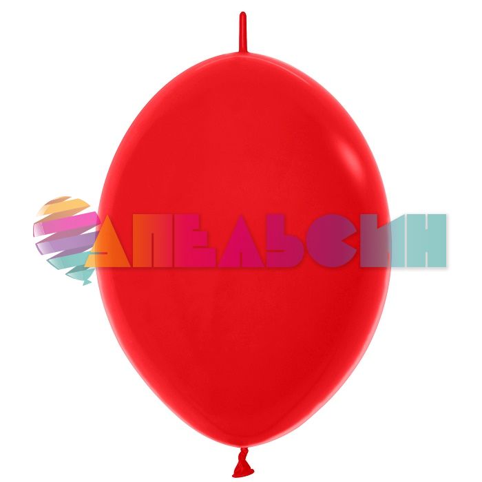 Шар ЛОЛ пастель Красный 06"/15см (015) Red 100шт/уп (Колумбия) 831275