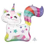 Шар фигура Кошка Единорог A31"/78см (США) 1207-3842
