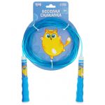 Скакалка 2,85м Пушик голубой 9828396