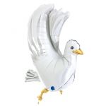 Шар 3D фигура Голубь G37"/94см (Италия) L73020