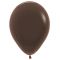 Шар пастель Коричневый S12"/30см (076) Chocolate Шоколад 50шт/уп (Колумбия) пастель 232225