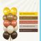 Шар пастель Коричневый S12"/30см (076) Chocolate Шоколад 50шт/уп (Колумбия) пастель 232225