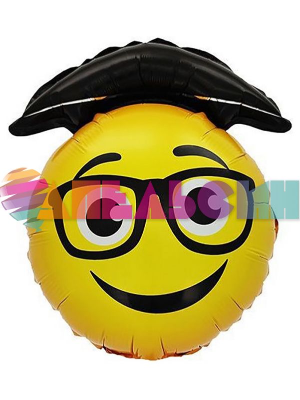 Мини фигура Смайл выпускник FL17"/43см (Китай) 24584