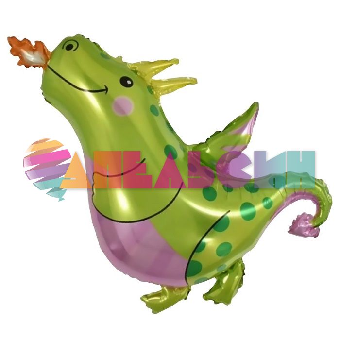 Мини фигура Дракон огнедышащий FL13"/33см с клапаном (Китай) 15431