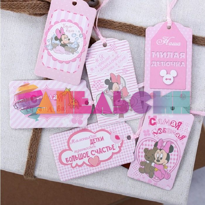 Теги Минни Маус Baby 6шт/уп 1137002