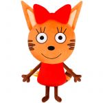 Игрушка Три кота Карамелька 44см подушка 638-бр 6847675