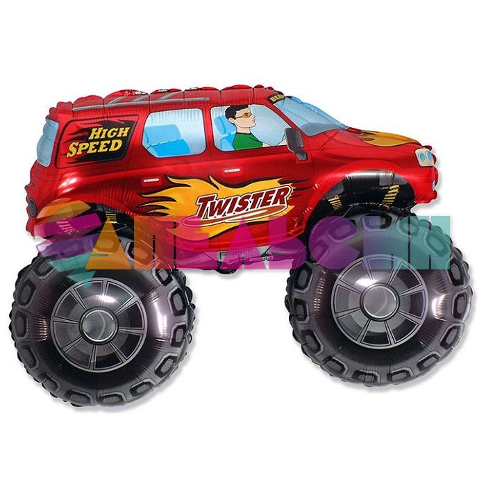Мини фигура Внедорожник Бигфут красный F14"/36см (Испания) 902675R